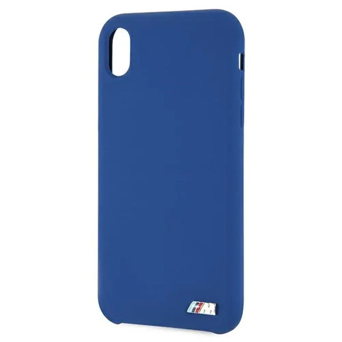 Силиконов калъф BMW M Collection за iPhone Xr - син