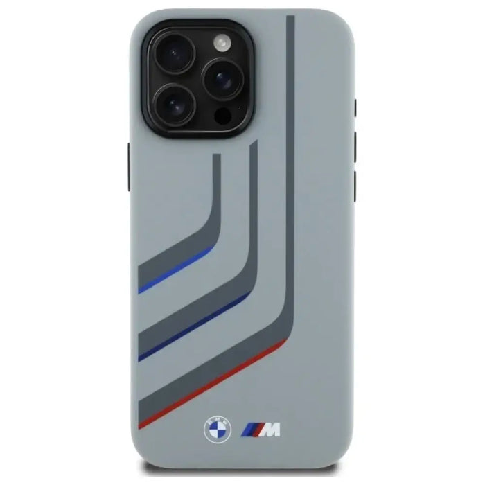 Силиконов калъф BMW Turning Lines MagSafe за iPhone 16 Pro