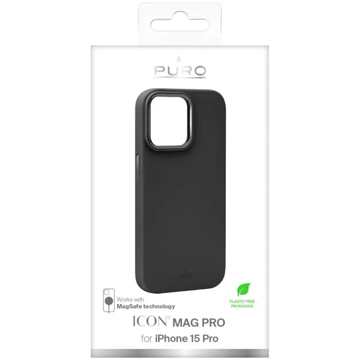Силиконов калъф Puro Icon Mag Pro MagSafe за iPhone 15 Pro
