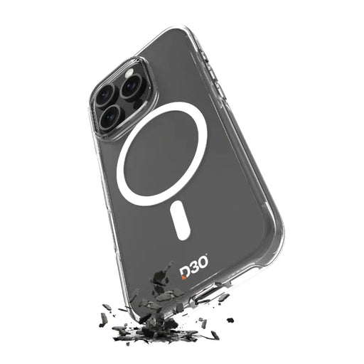 Силиконов калъф Puro Impact Clear D3O MagSafe за iPhone 16