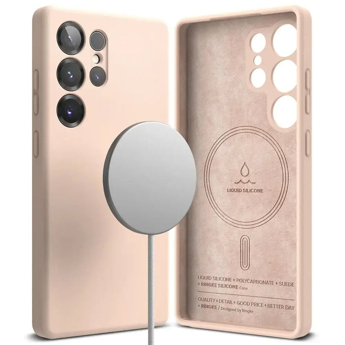 Силиконов калъф Ringke MagSafe за Samsung Galaxy S25 Ultra