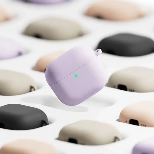 Силиконов калъф Ringke за Apple AirPods 4 - черен