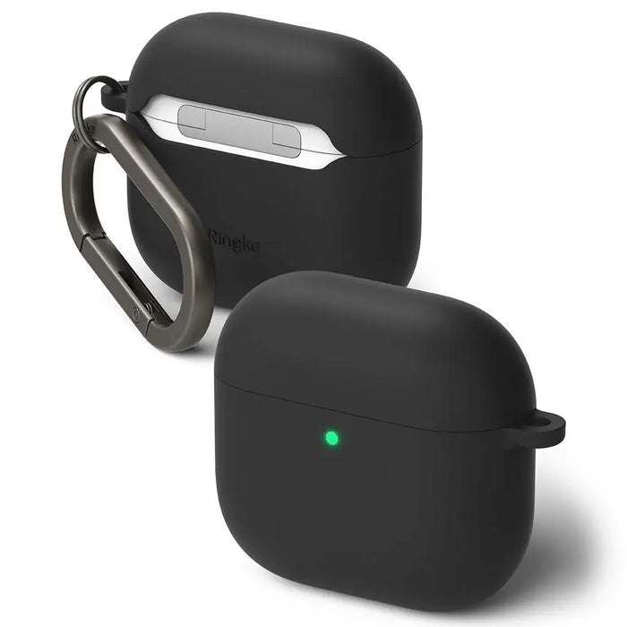 Силиконов калъф Ringke за Apple AirPods 4 - черен