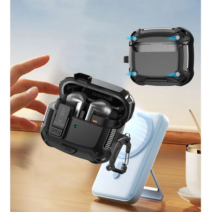 Силиконов калъф Tech-Protect Hook за Samsung Galaxy Buds 3