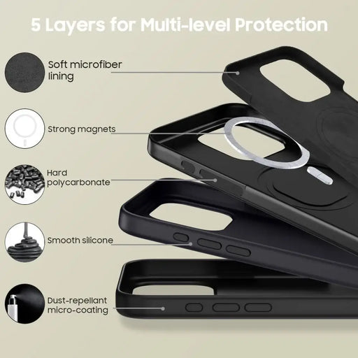 Силиконов калъф Tech-Protect MagSafe за iPhone 16 Pro