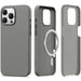 Силиконов калъф Tech-Protect MagSafe за iPhone 16 Pro - сив