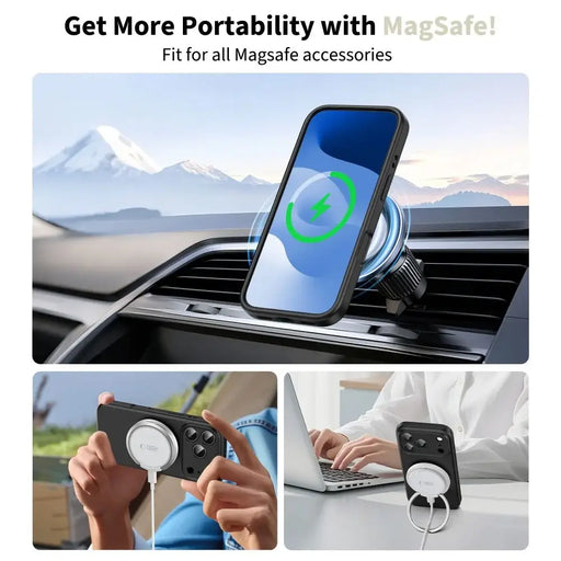 Силиконов калъф Tech-Protect MagSafe за iPhone 17 Pro