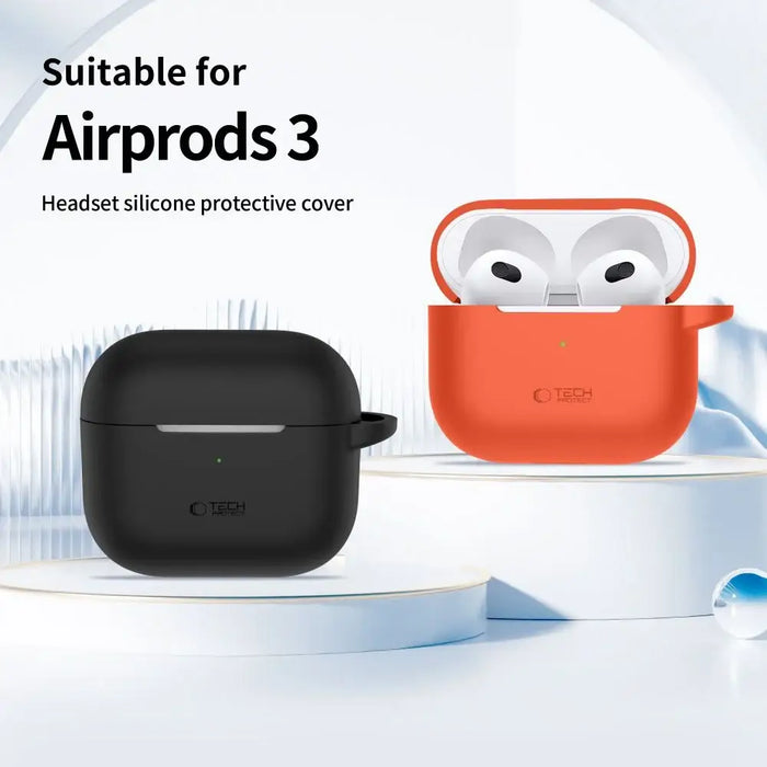 Силиконов калъф Tech-Protect за Apple AirPods 3 - син
