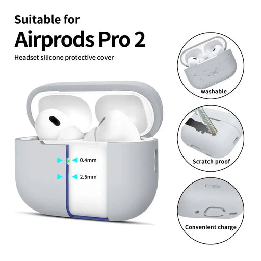 Силиконов калъф Tech-Protect за Apple AirPods Pro 1 / 2