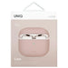 Силиконов калъф Uniq Lino за AirPods 4 - розов