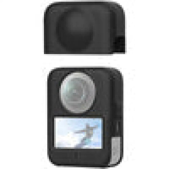 Силиконов капак за обектив PULUZ за DJI Osmo 360 (черен)