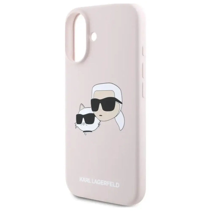 Силиконов кейс Karl Lagerfeld Heads Print MagSafe за iPhone