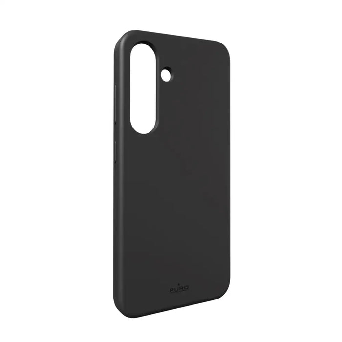 Силиконов кейс Puro Icon за Samsung Galaxy S25 + - черен