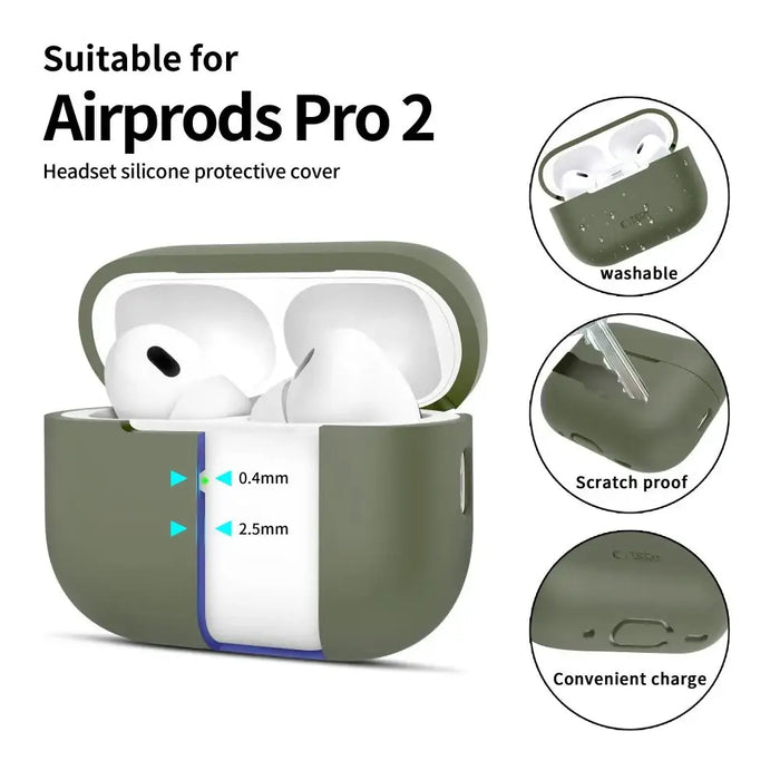 Силиконов кейс Tech-Protect за Apple AirPods Pro 1 / 2