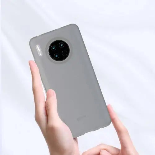 Силиконов кейс Baseus за Huawei Mate 30 прозрачен/черен