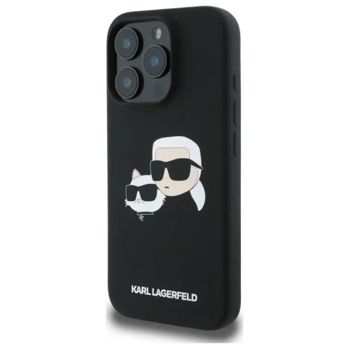 Силиконов кейс Karl Lagerfeld Heads Print MagSafe за iPhone