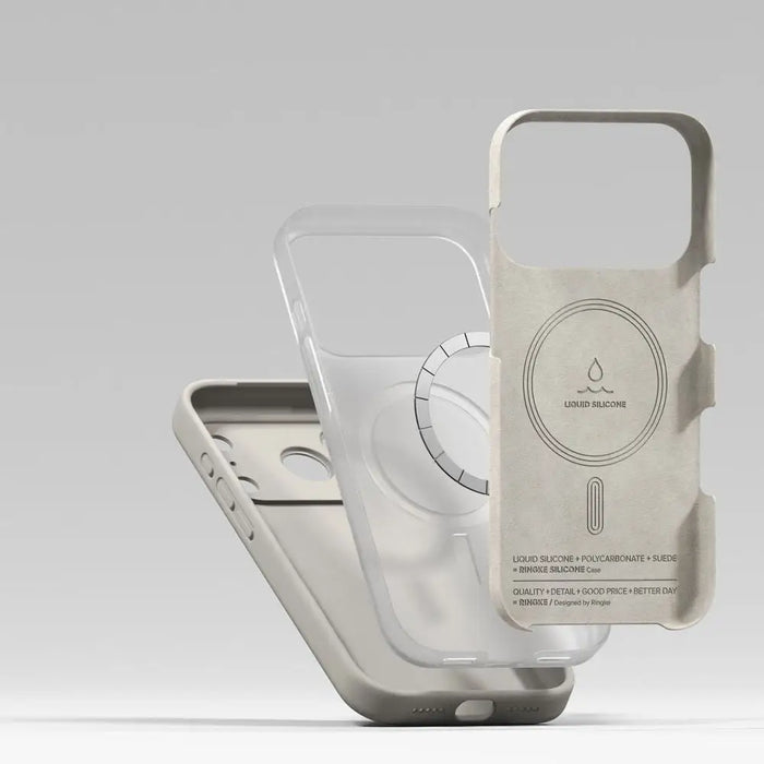 Силиконов магнитен калъф Ringke MagSafe за iPhone 17 Pro