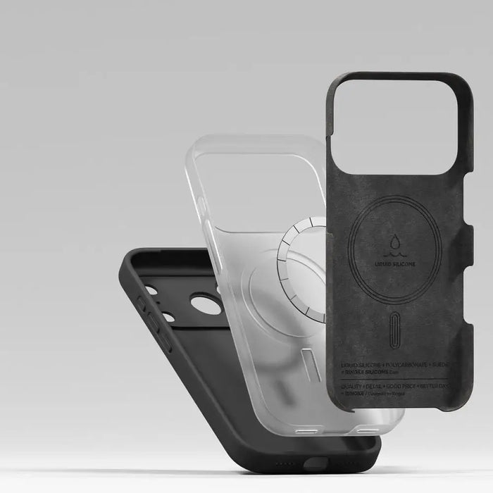 Силиконов магнитен MagSafe калъф Ringke за iPhone 17 Pro