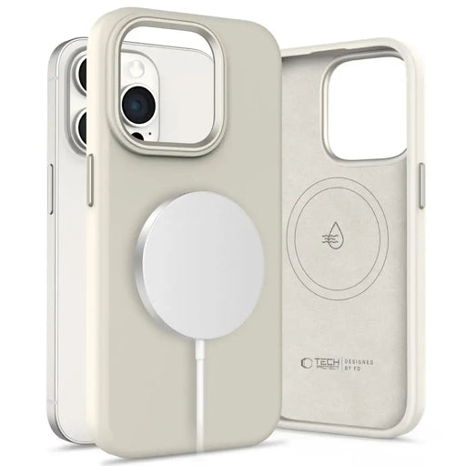Силиконов PU калъф Tech Protect MagSafe за iPhone 15 Pro