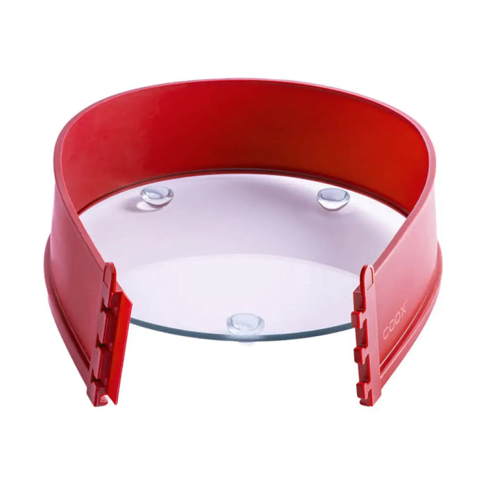 СИЛИКОНОВА ФОРМА СЪС СТЪКЛЕНА ОСНОВА Ф26Х7/3.4 L ЧЕРВЕНА