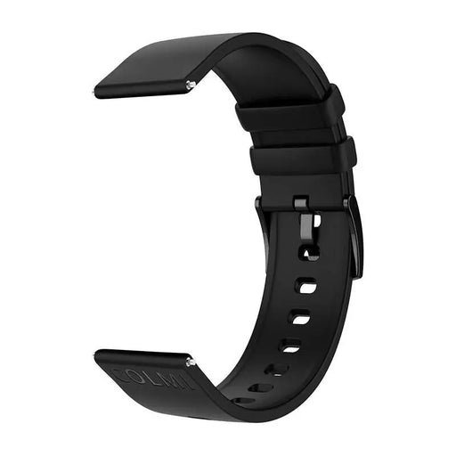 Силиконова каишка за смарт часовник Colmi 22mm черна