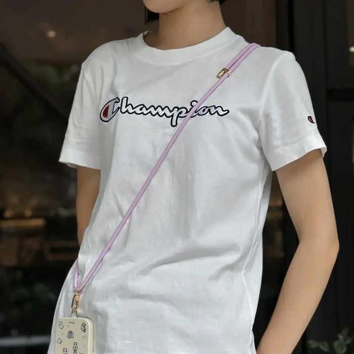Силиконова каишка за телефон Stoyobe Phone Lanyard - лилава