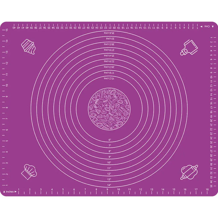 СИЛИКОНОВА ПОДЛОЖКА ЗА ТЕСТО 40X50 СМ EMIR