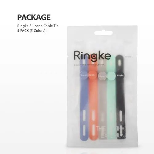 Силиконови органайзери за кабели Ringke 5бр различни цветове