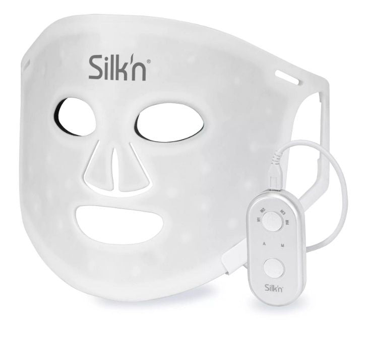 Маска за лице Silk'n - LED Face Mask 100, 4 степени, бяла