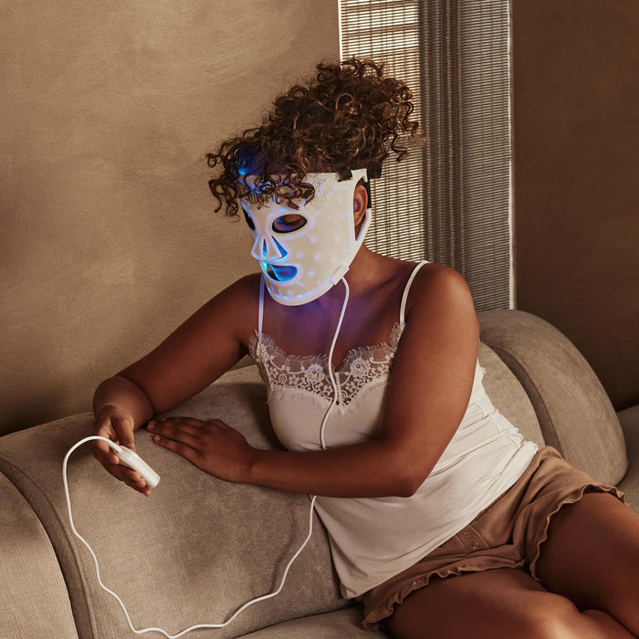 Маска за лице Silk'n - LED Face Mask 100, 4 степени, бяла