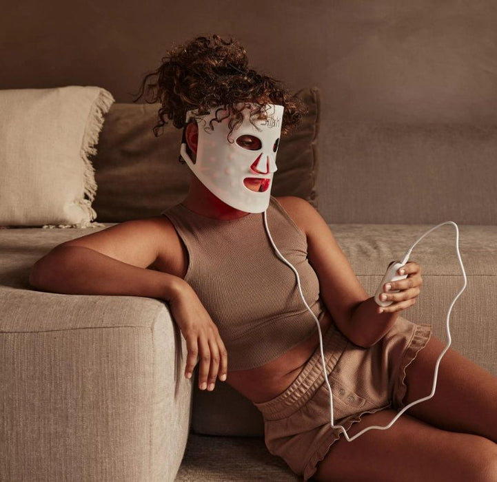 Маска за лице Silk'n - LED Face Mask 100, 4 степени, бяла
