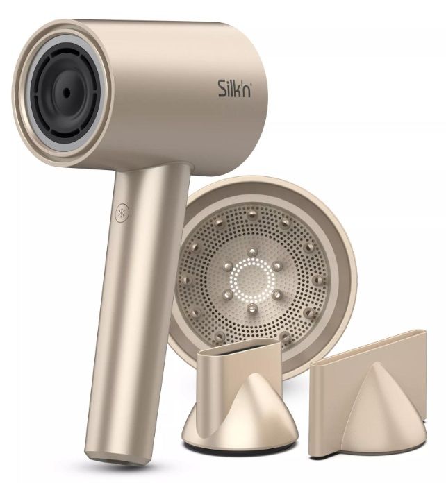 Сешоар Silk'n - Silky Air Pro, 1600W, 6 степени, златист