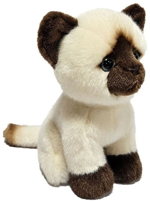 Плюшена играчка Silky - Сиамска котка, 18 cm