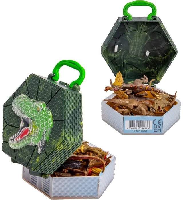 Игрален комплект Simba Toys - Динозаври в кутия, 6 броя