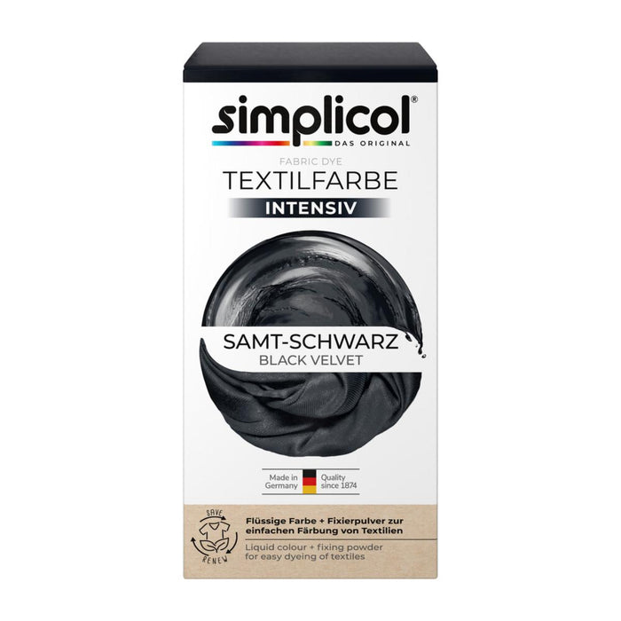 ТЕЧНА ТЕКСТИЛНА БОЯ, ЧЕРНА SIMPLICOL