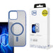 Син калъф 3mk Frosty MagCase за Apple iPhone 14 - прозрачен