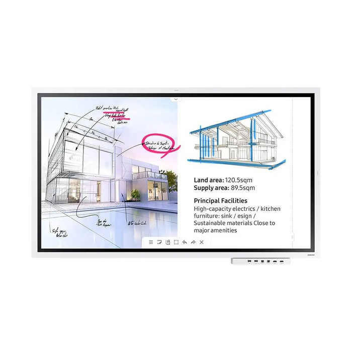 Широкоформатен дисплей Samsung Flip