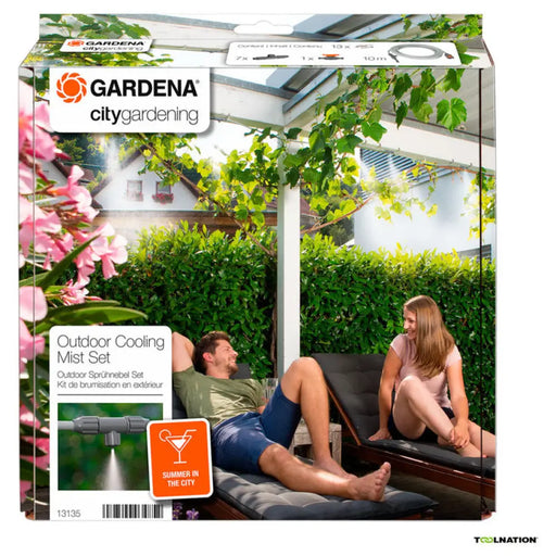 СИСТЕМА ЗА ОХЛАЖДАНЕ/ ВОДНА МЪГЛА CITY GARDENING GARDENA