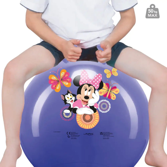 Скачаща топка Minnie Mouse Лилав (10 броя)