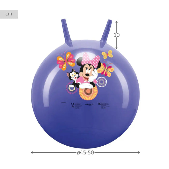Скачаща топка Minnie Mouse Лилав (10 броя)