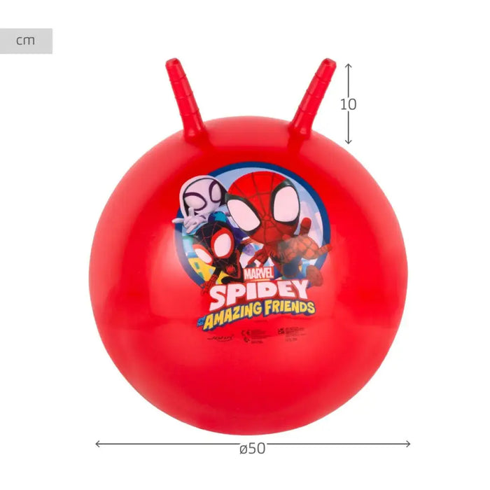 Скачаща топка Spidey Ø 45 cm Червен (10 броя)