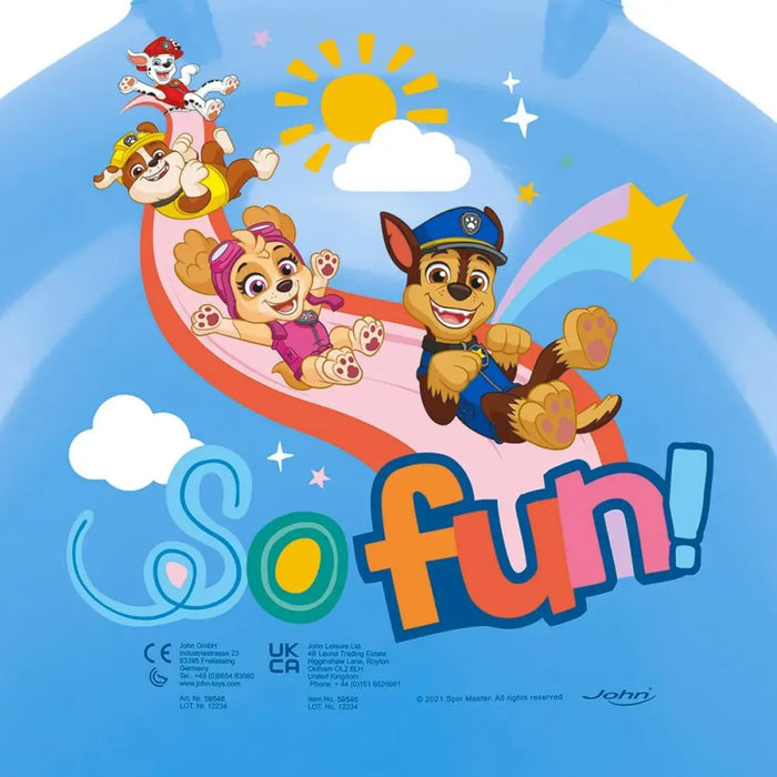 Скачаща топка The Paw Patrol Син (10 броя)