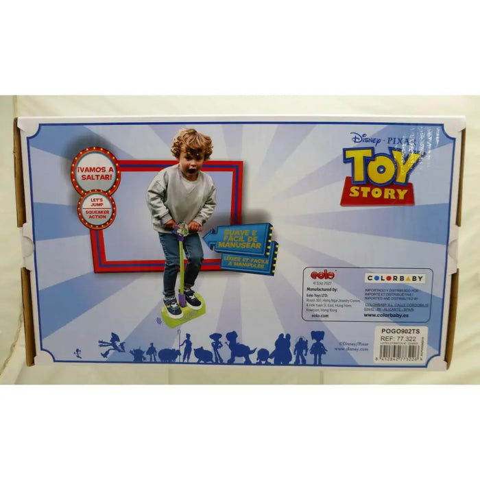 Скачащо Пого Toy Story 3D Зелен Детски (4 броя)