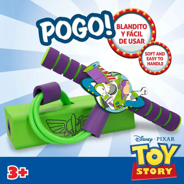 Скачащо Пого Toy Story 3D Зелен Детски (4 броя)