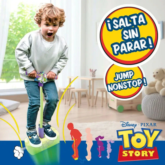 Скачащо Пого Toy Story 3D Зелен Детски (4 броя)