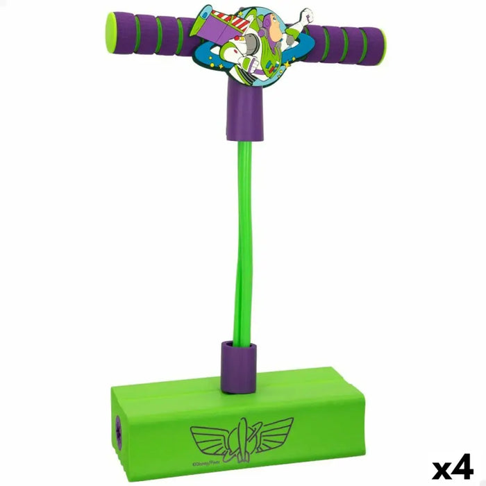 Скачащо Пого Toy Story 3D Зелен Детски (4 броя)
