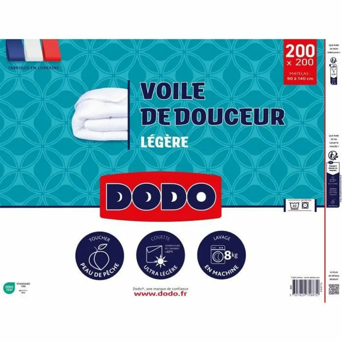 Скандинавски Стил Пълнеж DODO VOILE DE DOUCEUR Бял 100 g/m²
