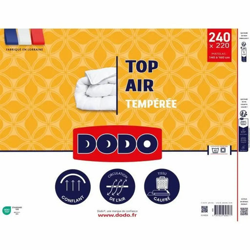 Скандинавски Стил Пълнеж DODO TOP AIR Бял 300 g/m² 220 x
