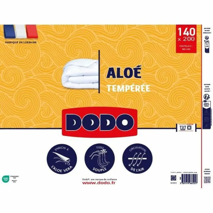 Скандинавски Стил Пълнеж DODO Aloe Бял 300 g/m² 140 x 200 cm