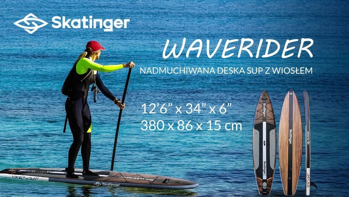 Деска SUP SKATINGER Waverider 380x86x16 Touring